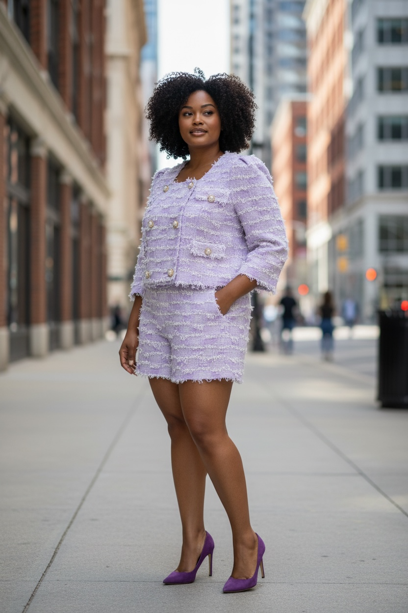 Lavender Luxe Short Set