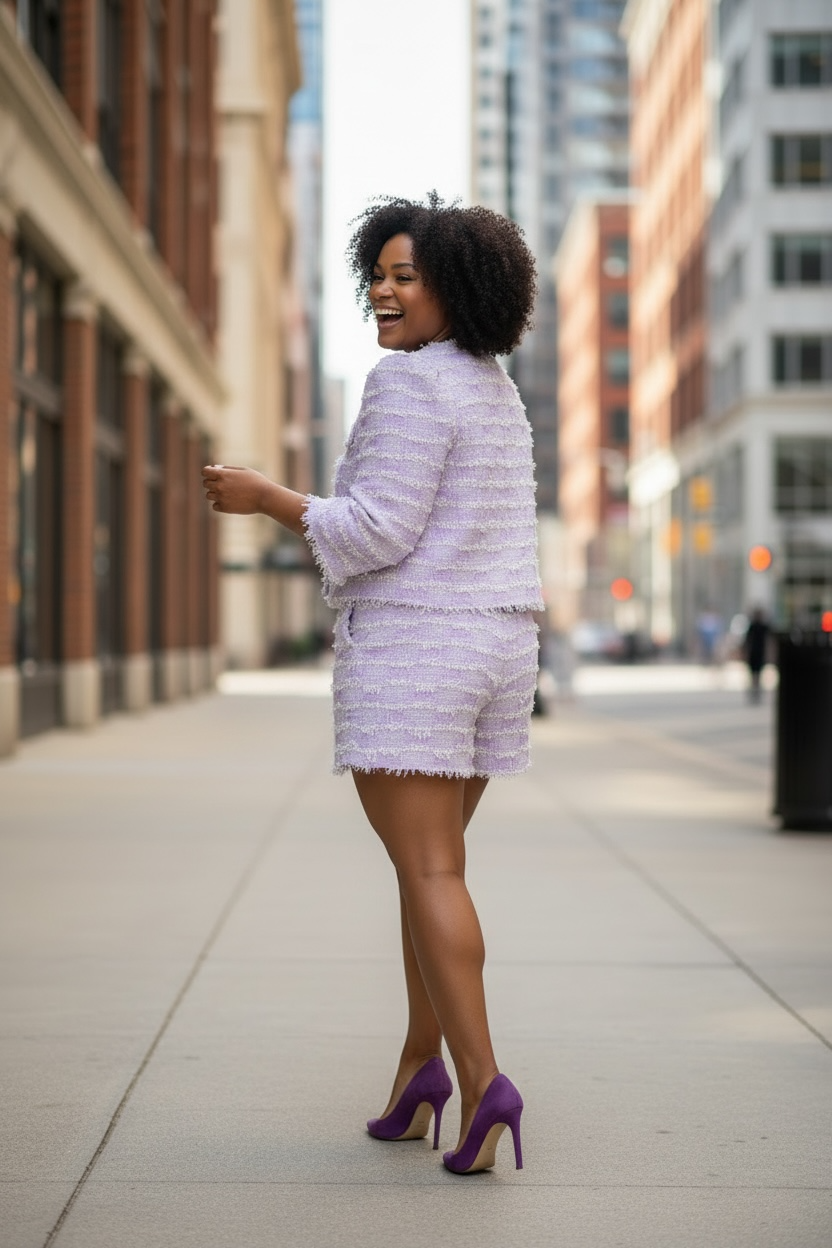 Lavender Luxe Short Set
