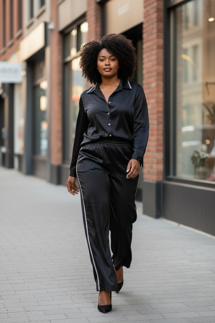 Midnight Silk Set