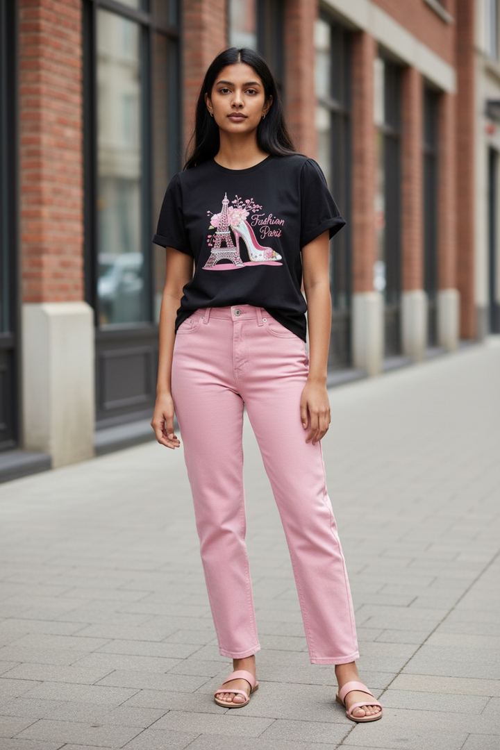 Fashion Paris Stoned Shoe