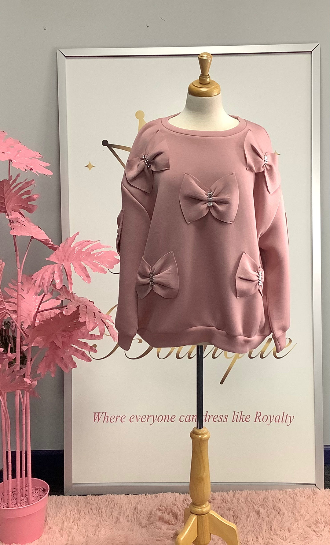 Fiona Ribbon Bow Top